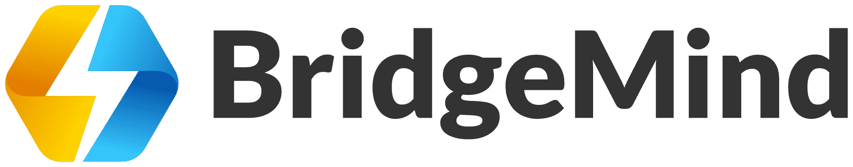 BridgeMind Wordmark — Dark